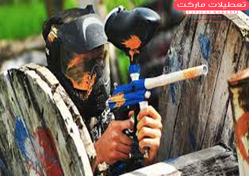 بهترین سرگرمی در پینت بال کیش