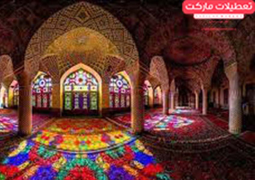مسجد نصیر الملک از زیباترین جاذبه های گردشگری شیراز