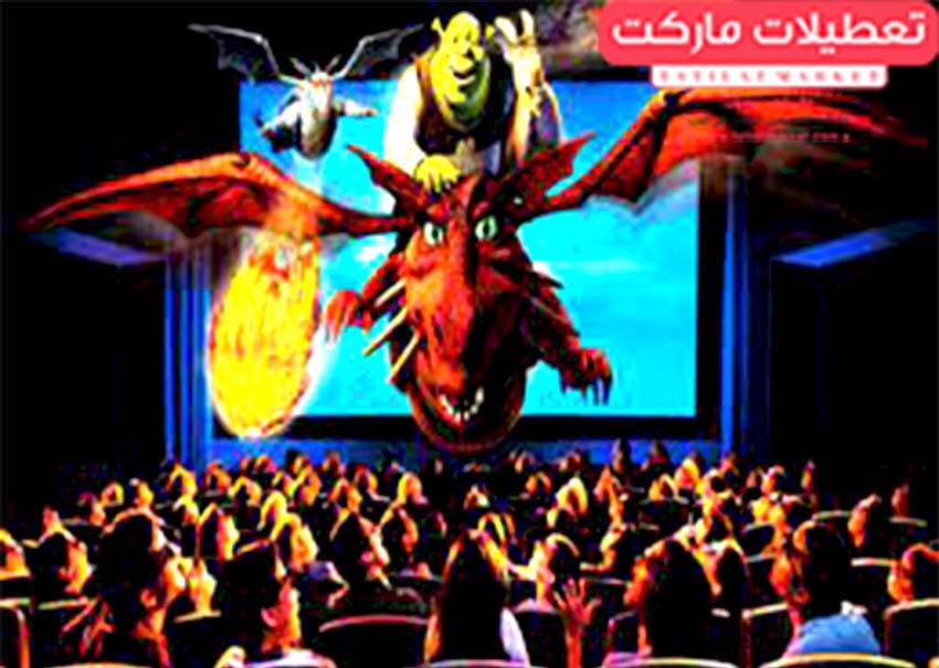 درمان کمبود آدرنالین در سینما ۶ بعدی کیش