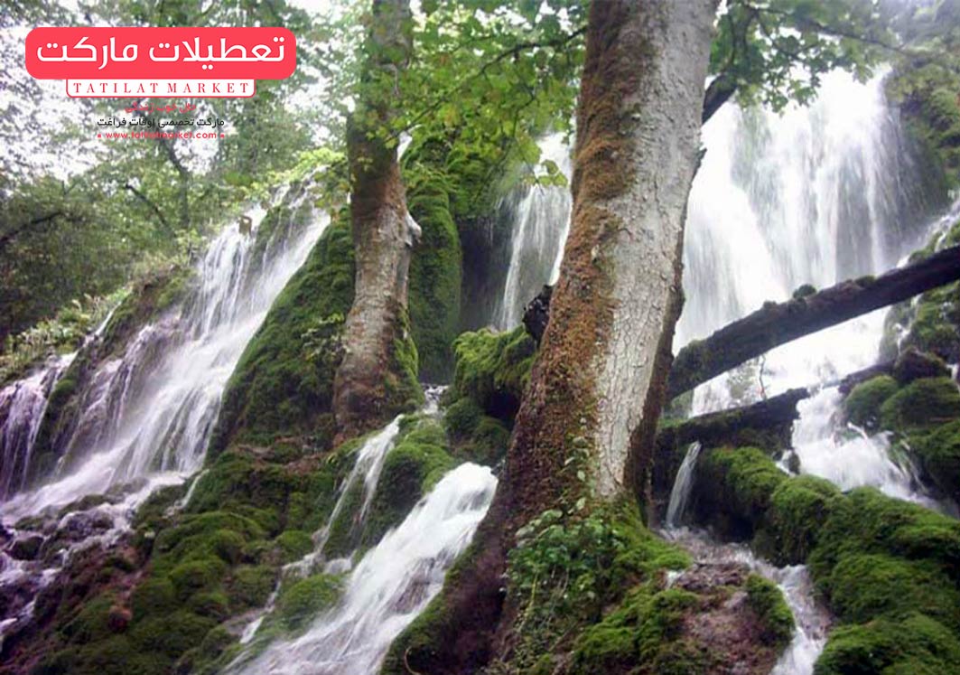 آبشار اوبن در استان مازندران