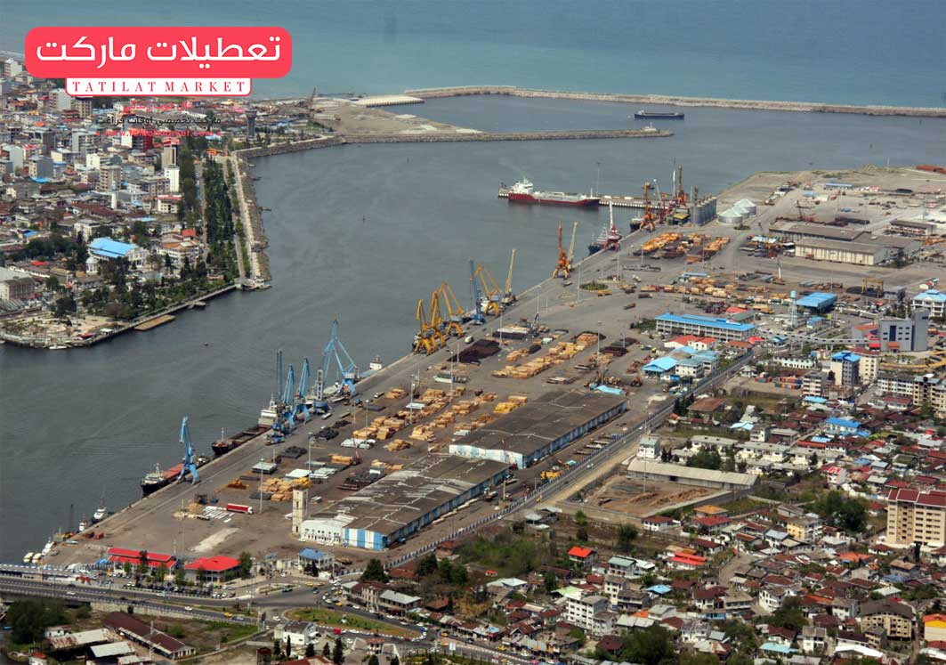 اسکله بندر انزلی یکی از محبوب ترین جاذبه های گردشگری استان گیلان و شهر انزلی