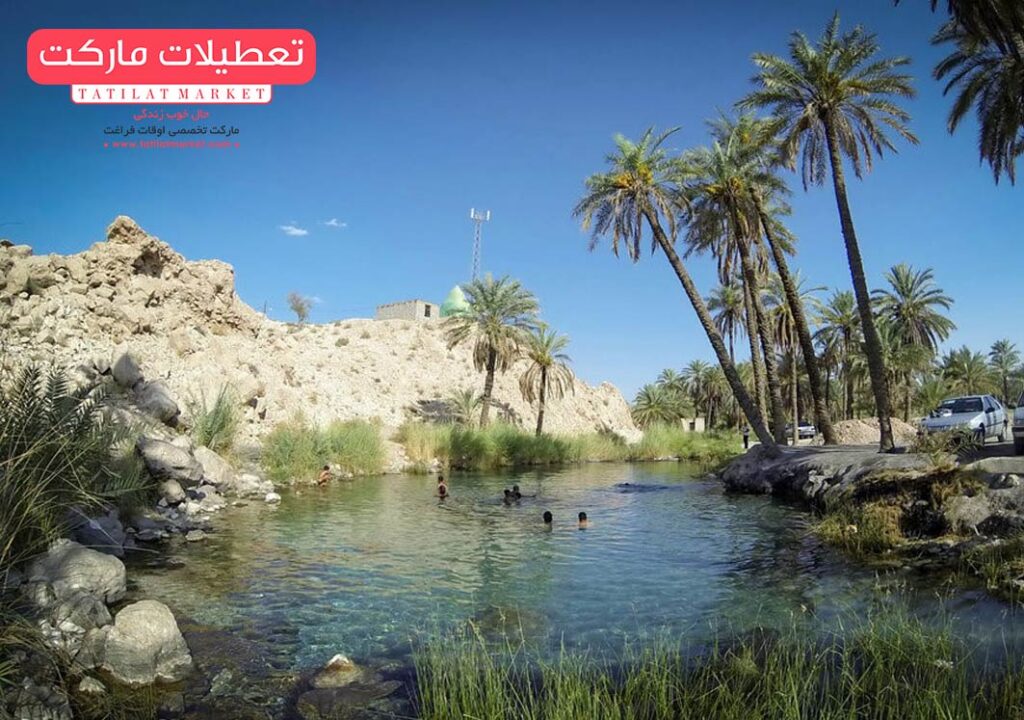 آبشار تزرج حاجی آباد یکی از زیباترین جاذبه های طبیعی استان هرمزگان