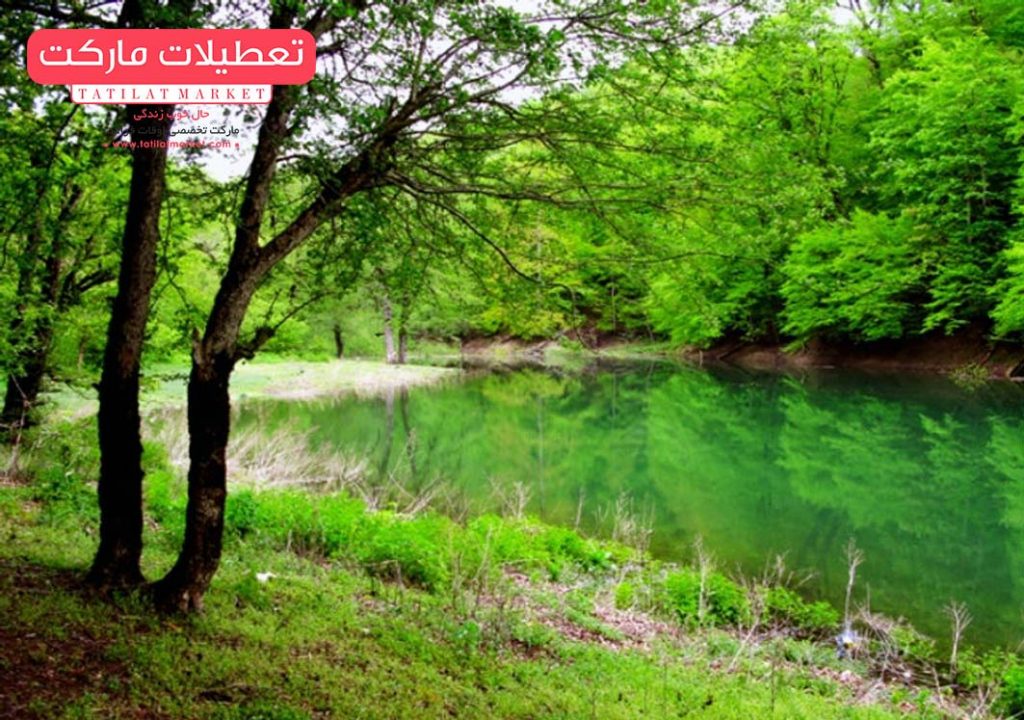دریاچه چورت در آنسوی جنگل های مازندران