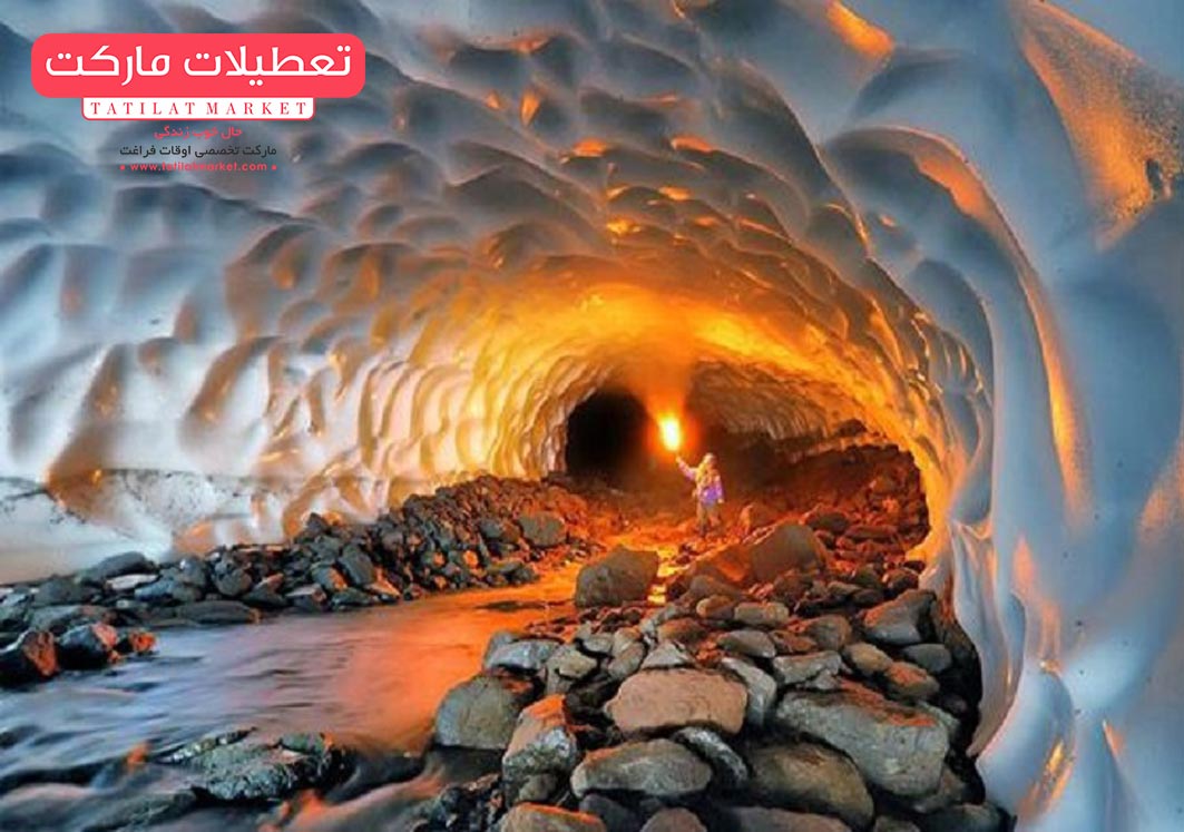 غار نمکدان یکی از زیباترین جاذبه های گردشگری استان هرمزگان